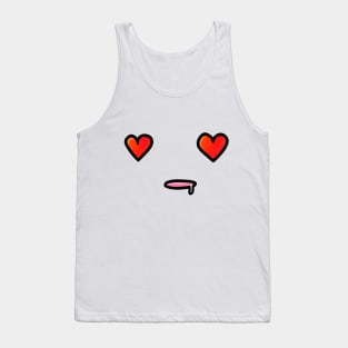 Hearts eyes Tank Top